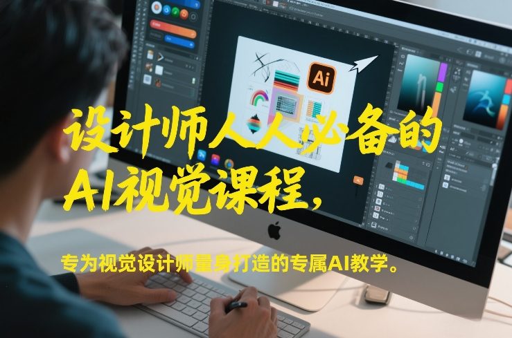 设计师人人必备的AI视觉课程，专为视觉设计师量身打造的专属AI教学-鑫源云网创