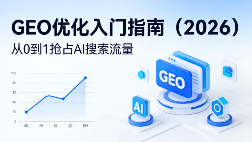 【最新】GEO优化入门指南(2026)，从0到1抢占AI搜索流量-鑫源云网创