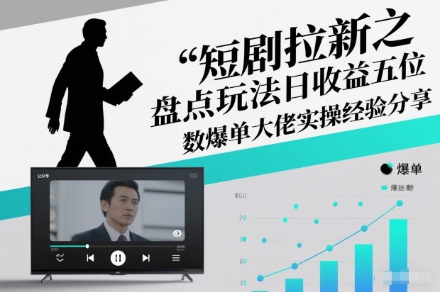 短剧拉新之盘点玩法日收益五位数爆单大佬实操经验分享-鑫源云网创