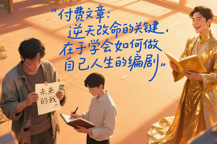 付费文章:逆天改命的关键,在于学会如何做自己人生的编剧-鑫源云网创