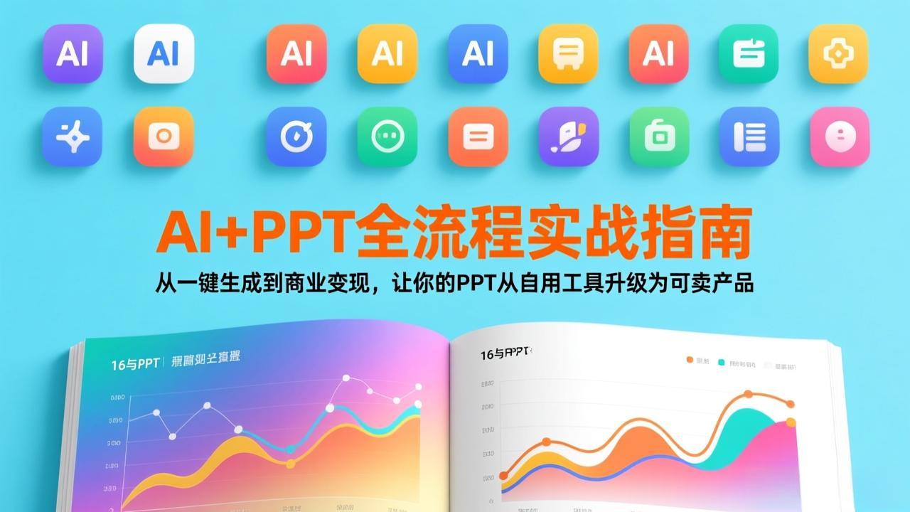 AI+PPT全流程实战指南：从一键生成到商业变现，让你的PPT从自用工具升级为可卖产品-鑫源云网创
