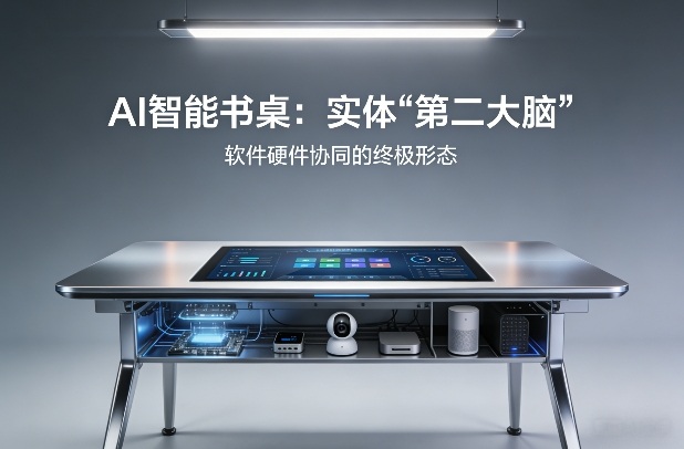AI智能书桌搭建，构建你的实体“第二大脑”，软件硬件协同的终极形态-鑫源云网创