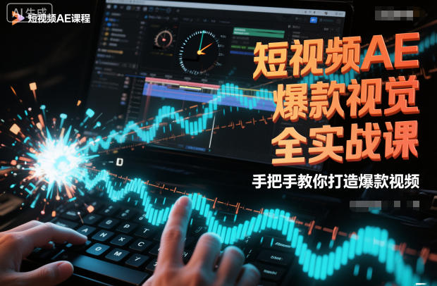 短视频AE爆款视觉全实战课，手把手教你打造爆款视频-鑫源云网创
