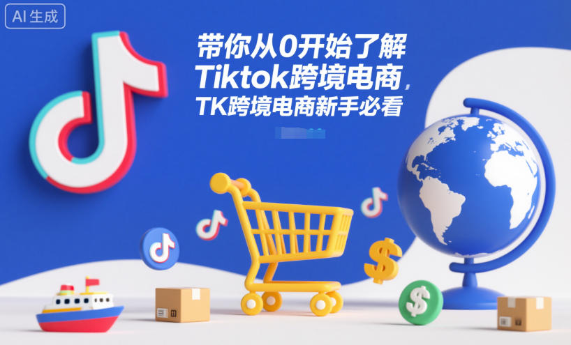 带你从0开始了解Tiktok跨境电商，TK跨境电商新手必看-鑫源云网创
