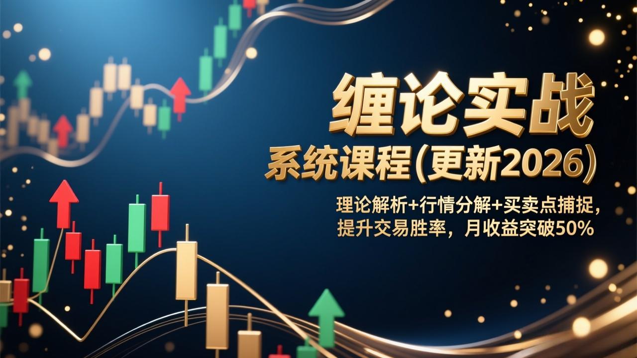 缠论实战系统课程(更新2026-鑫源云网创