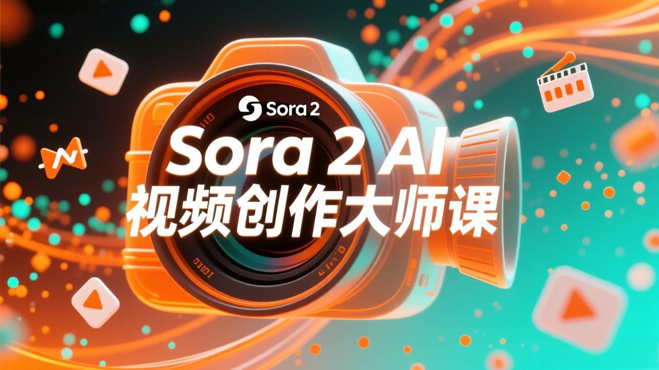 如何利用Sora 2创建流行AI人工智能视频大师班教程：掌握创作全流程，产出百万播放内容-鑫源云网创