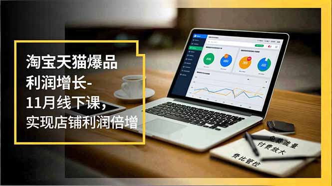 淘宝天猫爆品利润增长-11月线下课，免费流量、付费放大、费比管控，实现店铺利润倍增-鑫源云网创