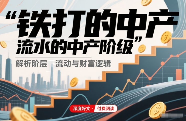 付费文章：铁打的中产，流水的中产阶级-鑫源云网创