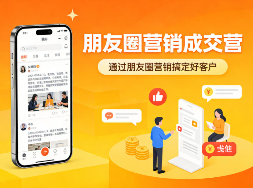 朋友圈营销成交营，通过朋友圈营销来搞定好客户-鑫源云网创
