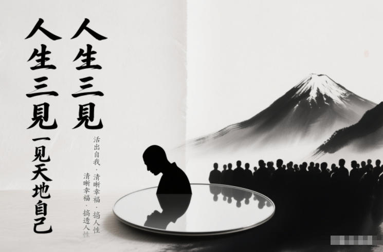 人生三见一见天地见众生见自己，活出自我拥有清晰幸福人生，搞透人性-鑫源云网创