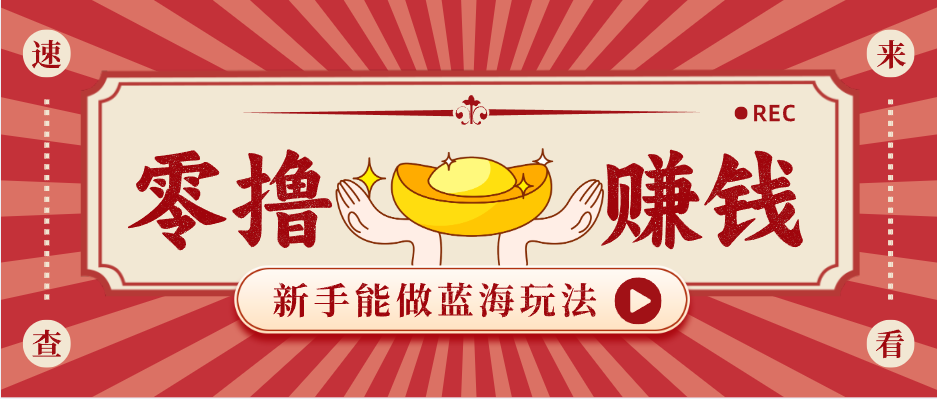 新手也能变现的蓝海玩法，一个人人能做的项目，需求量极大日入300+！-鑫源云网创